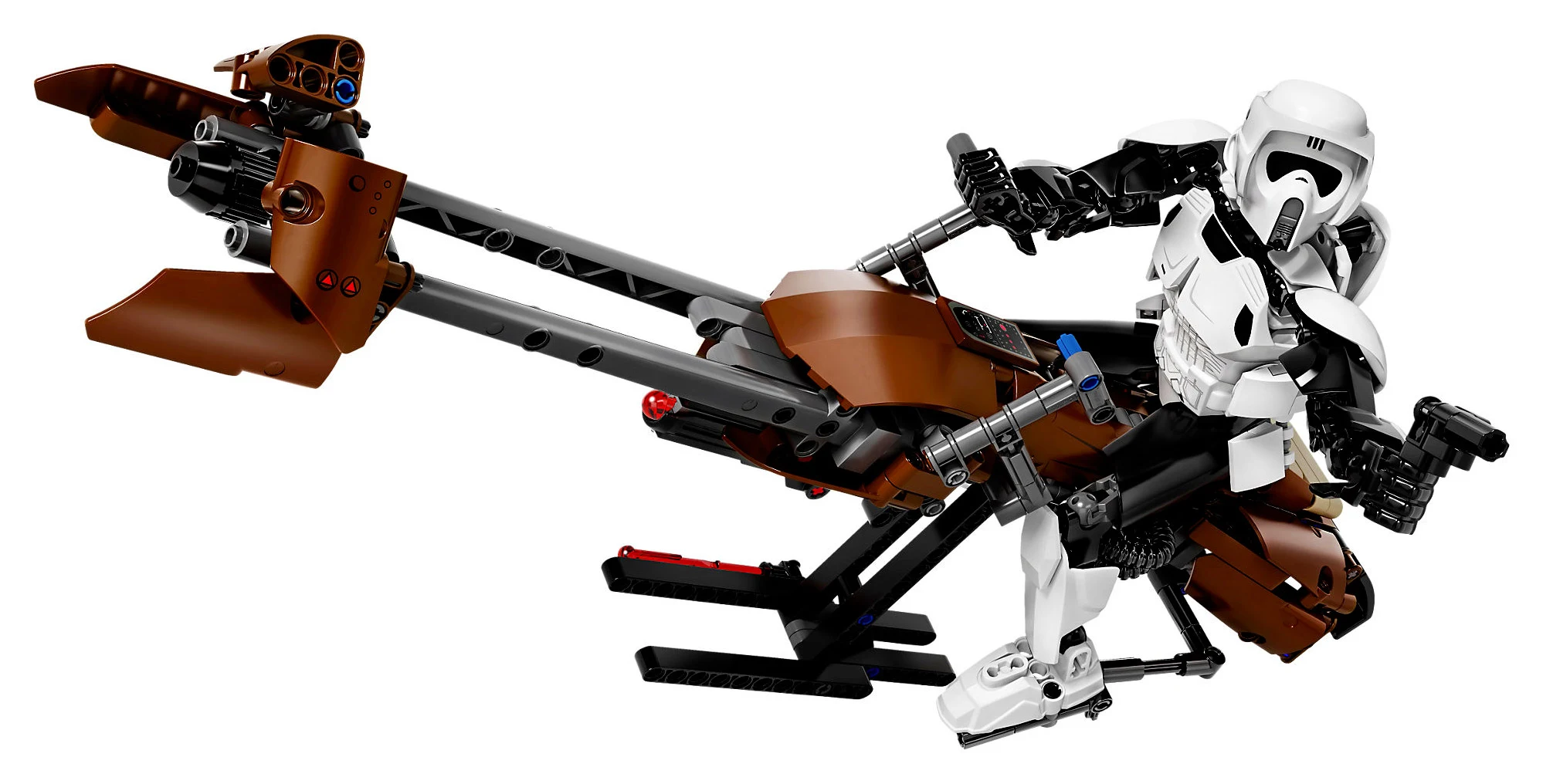 LEGO® Star Wars 75532 Scout Trooper™ e Speeder Bike™ - vue 2