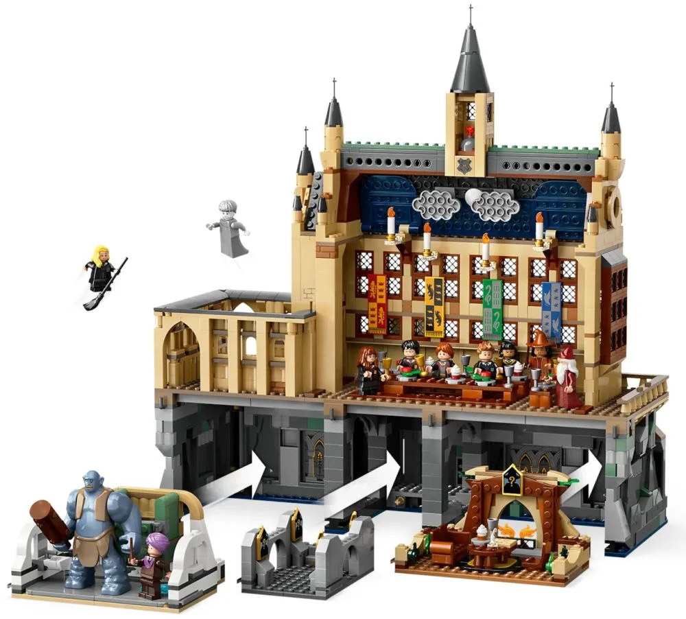 LEGO® Harry Potter 76435 Castello di Hogwarts: Sala Grande - vue 4