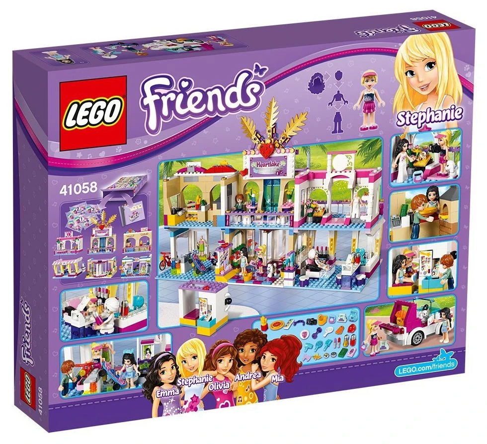 LEGO Friends 41058 Centro Commerciale di Heartlake - vue 2