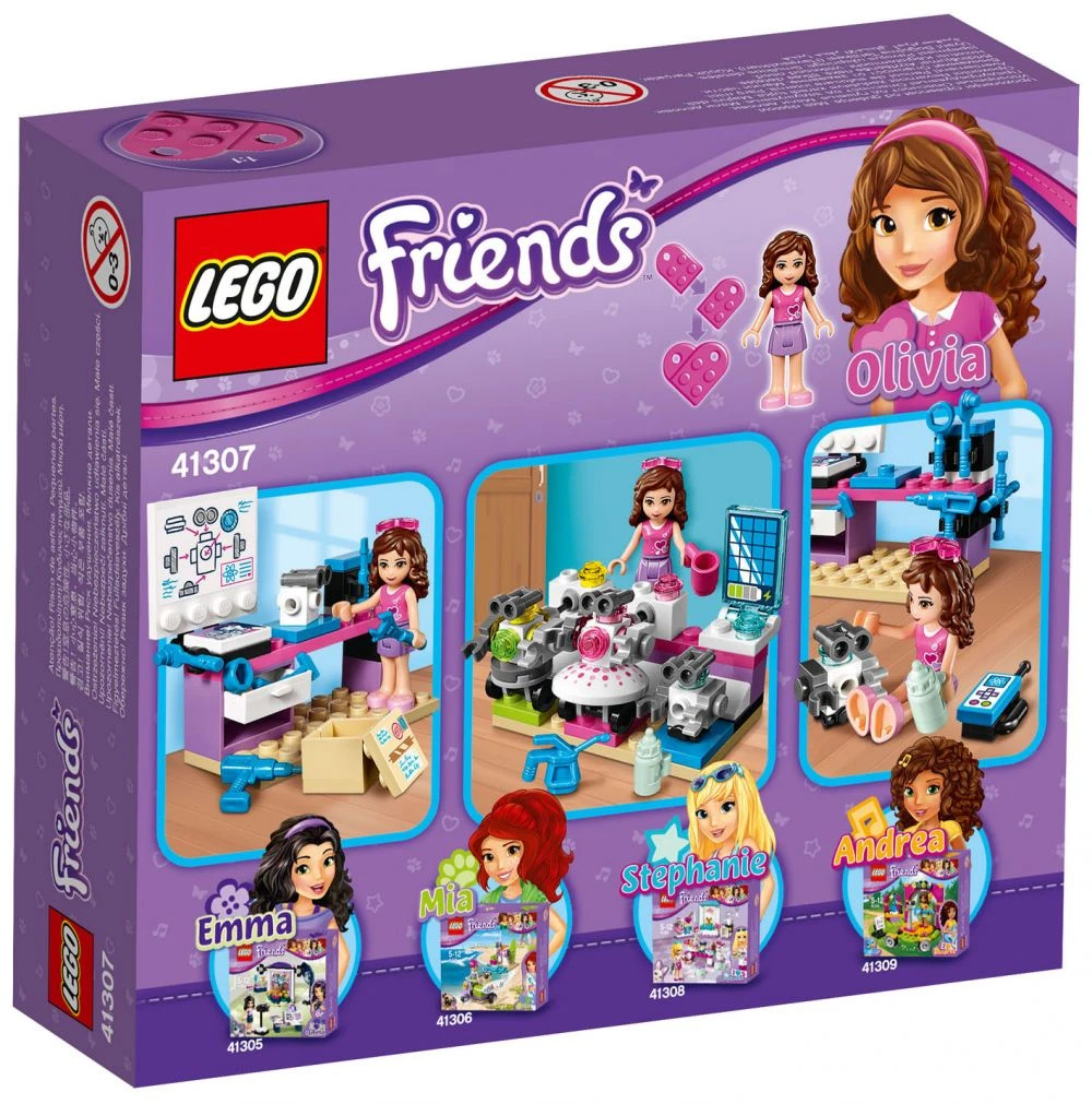 LEGO Friends 41307 Laboratorio Creativo di Olivia - vue 2