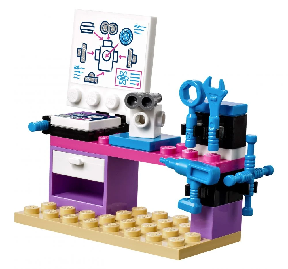 LEGO Friends 41307 Laboratorio Creativo di Olivia - vue 4