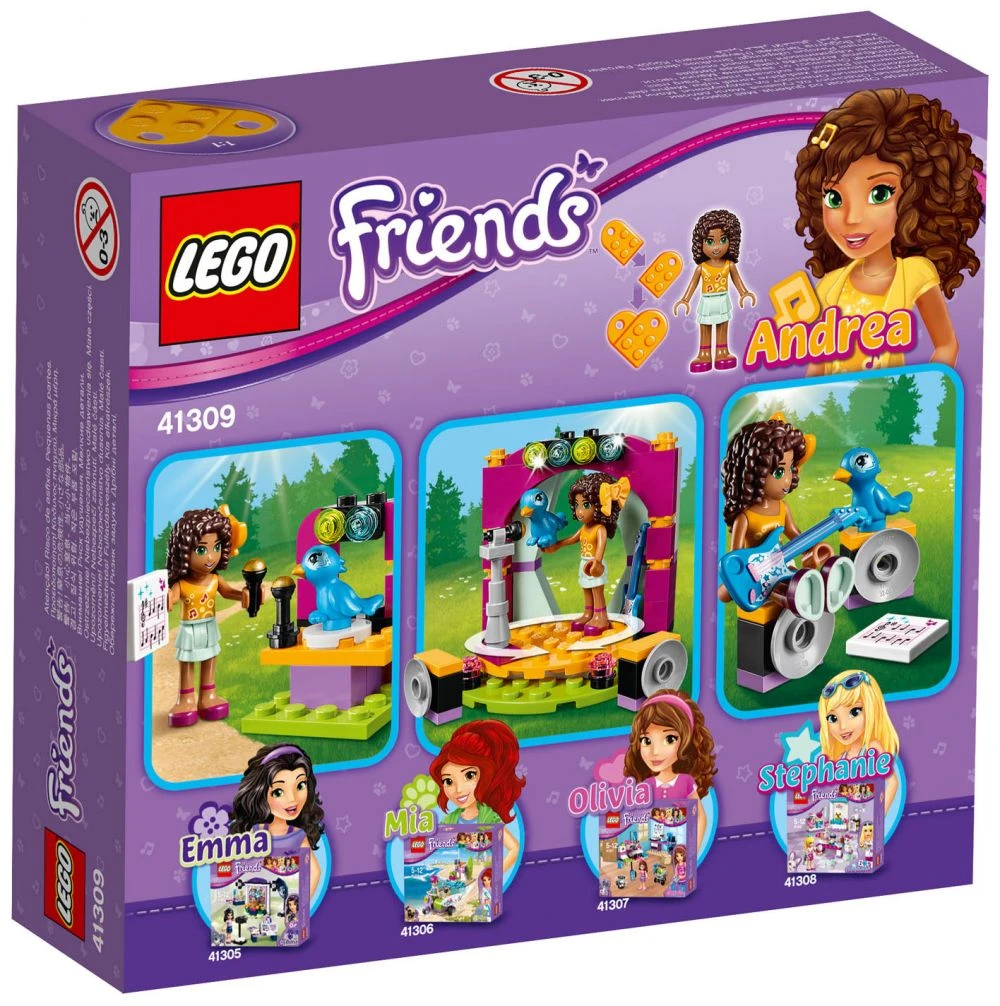 LEGO Friends 41309 Il Duetto Musicale di Andrea - vue 2